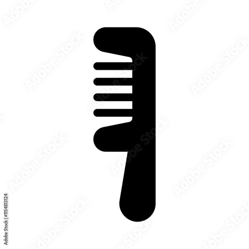 hairbrush glyph icon