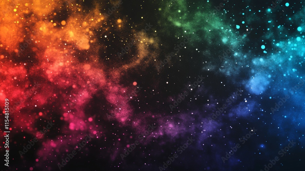 Fototapeta premium 50.Color firework background for social media, website