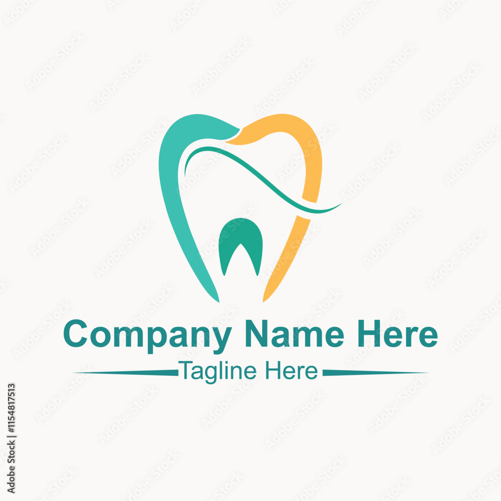 Fototapeta premium Dental logo
