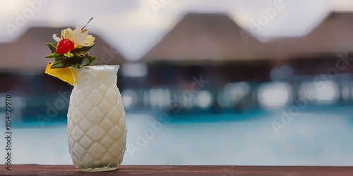 Obraz na płótnie cocktail w salonie