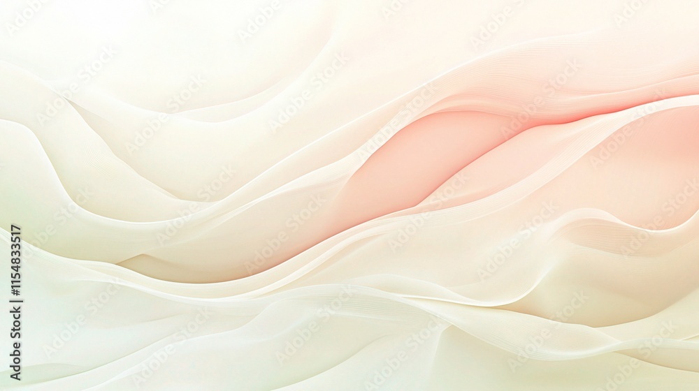 Soft Pastel Gradient Texture with Wavy Lines and Gentle Flowing Appearance Soft Pastel Gradient Texture with Wavy Lines and Gentle Flowing Appearance