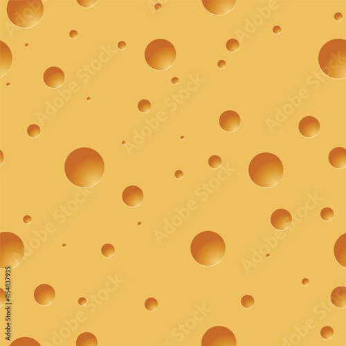 seamless vector modern cheese texture background	
