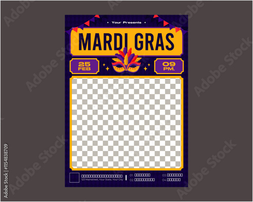 Mardi Gras Flyer