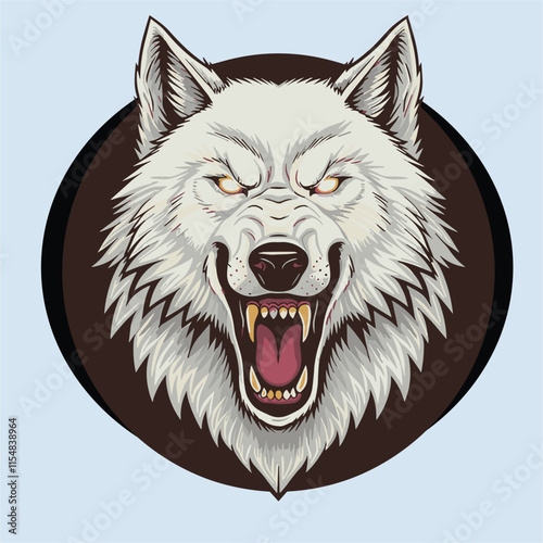 wolf vector