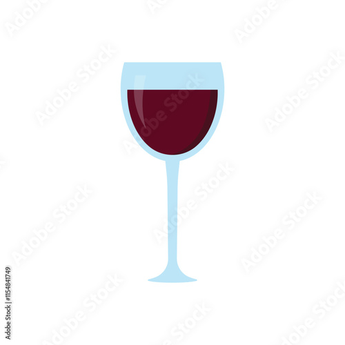 glass of red wine