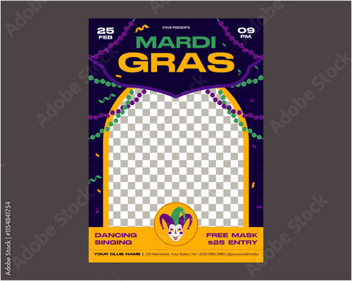 Mardi Gras Flyer