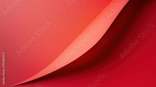 Elegant Red Paper Background with Vintage and Modern Texture, Ideal for Artistic Stationery, Cover Designs, and Minimalist Aesthetics photo