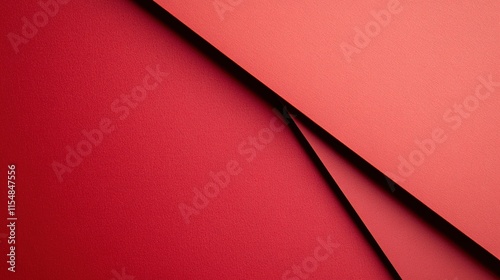 Elegant Red Paper Background with Vintage and Modern Texture, Ideal for Artistic Stationery, Cover Designs, and Minimalist Aesthetics photo