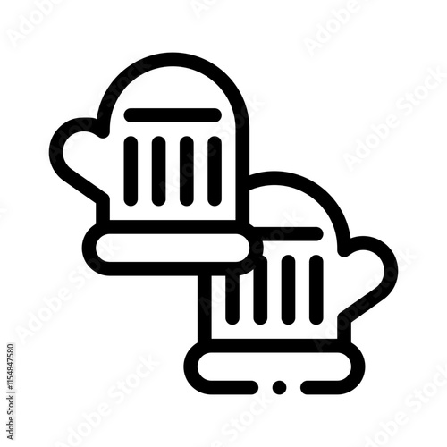 Oven line icon