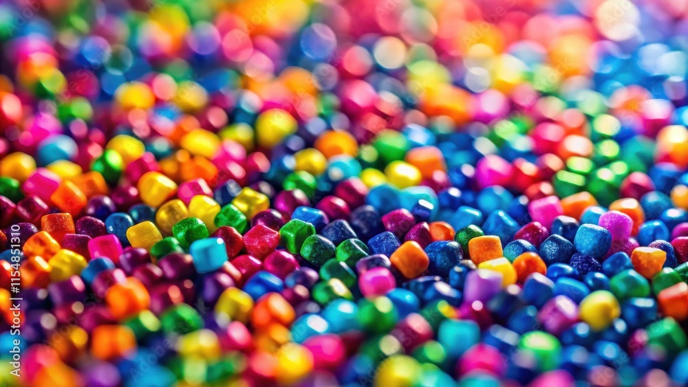 A vibrant tapestry of multicolored, glossy pebbles creates a dazzling display of color and texture A vibrant tapestry of multicolored, glossy pebbles creates a dazzling display of color and texture