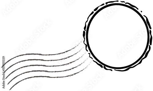 Vintage Postmark Stamp
