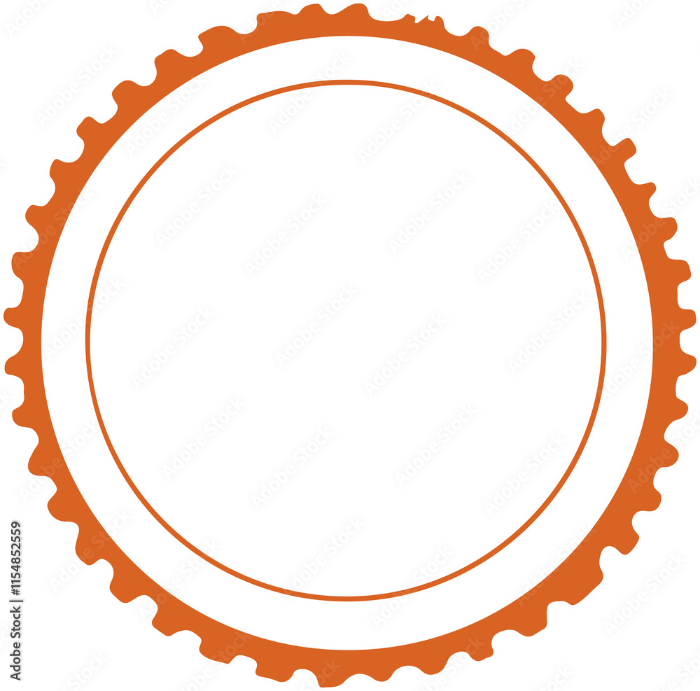 Circle Seal Stamp Badge Circle Seal Stamp Badge