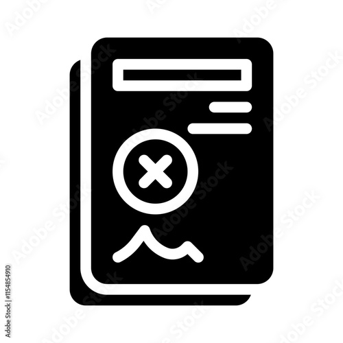 breach glyph icon
