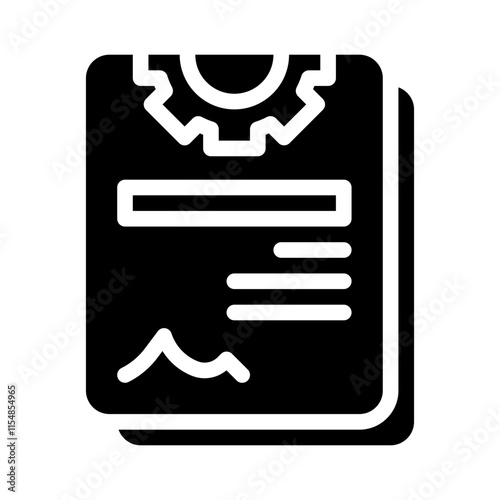 execution glyph icon