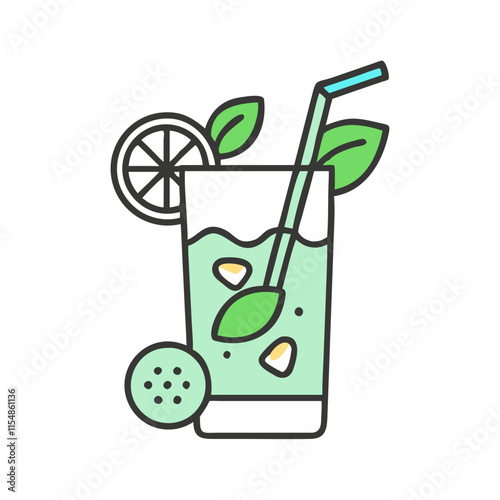 mojito icon design