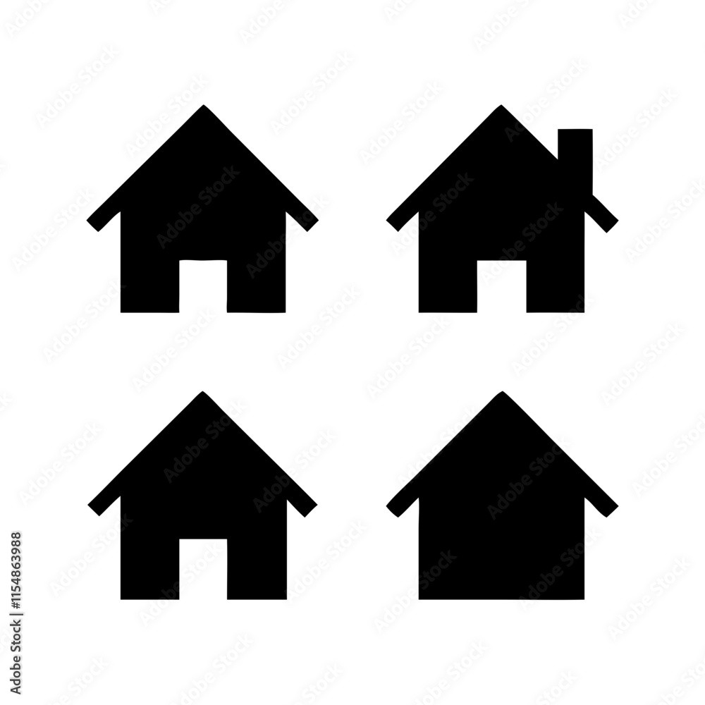 house icon set house icon set