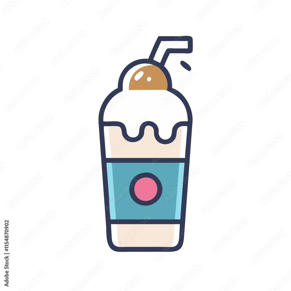 cream soda icon design cream soda icon design