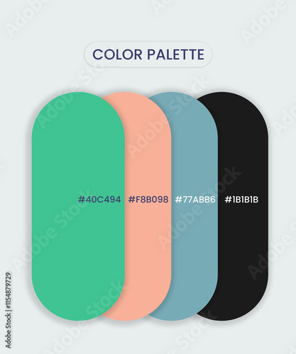 Luxurious natural color palette
