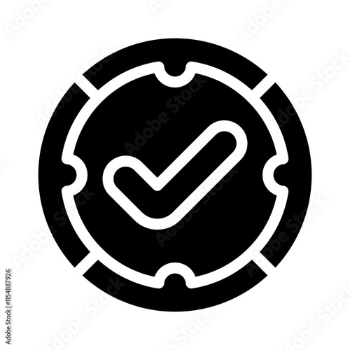 completion glyph icon