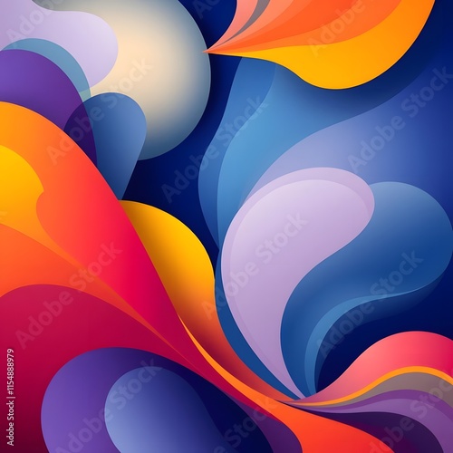 Colorful Abstract Art photo