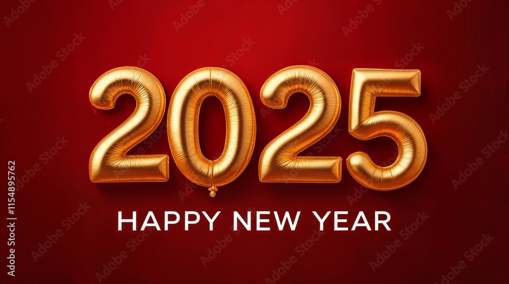 Happy New Year 2025 Background - a festive New Year's image with a luxurious and elegant theme Happy New Year 2025 Background - a festive New Year's image with a luxurious and elegant theme