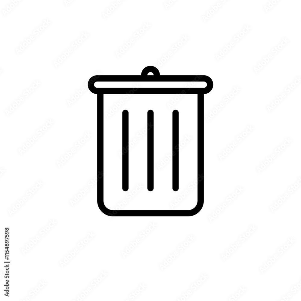 Trash Can Icon Trash Can Icon