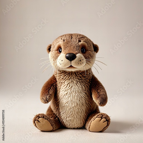 Cute otter plush toy, high quality