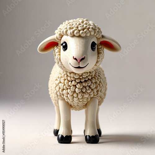 Elegant Depicting Cute sheep toy, high quality