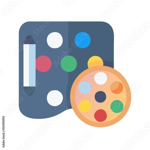 color palette icon design