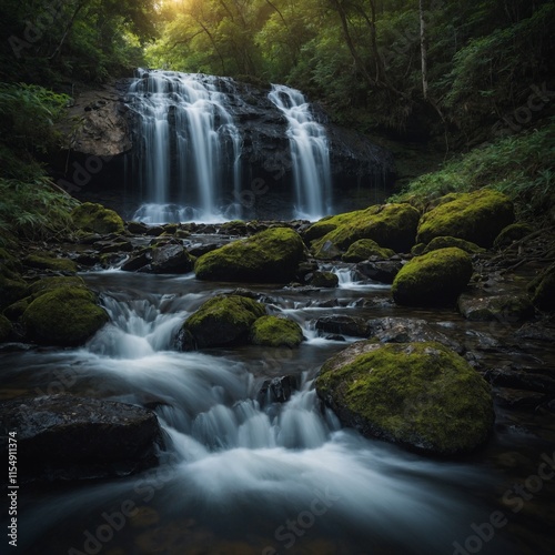 waterfall in the forest