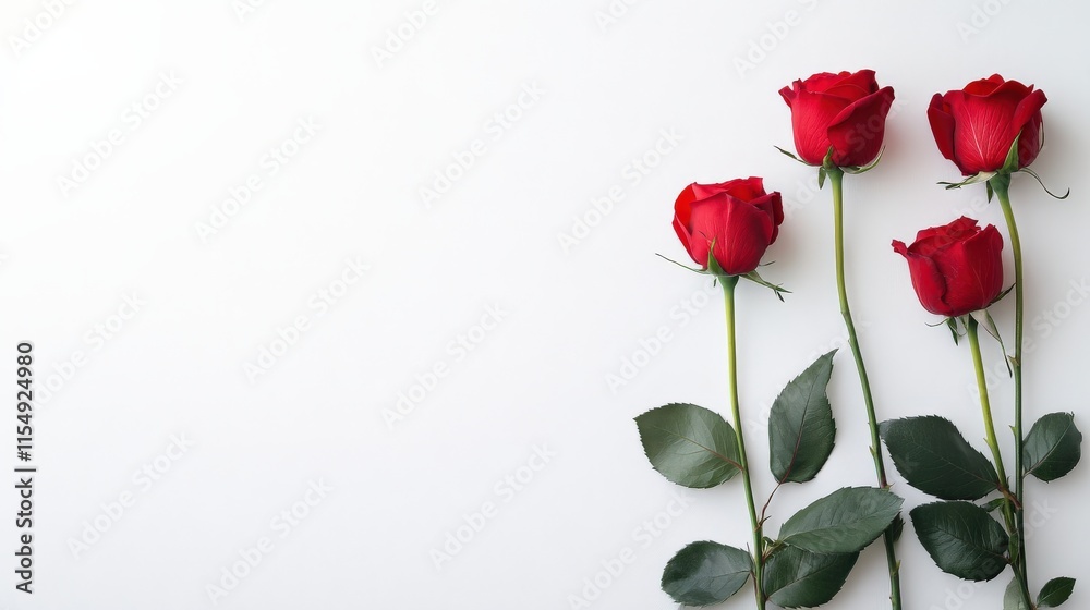 Valentine's Day or Wedding Background with Beautiful Roses. Concept for a romantic party invitation or love message. Premium and luxurious Ai-Generative. Valentine's Day or Wedding Background with Beautiful Roses. Concept for a romantic party invitation or love message. Premium and luxurious Ai-Generative.