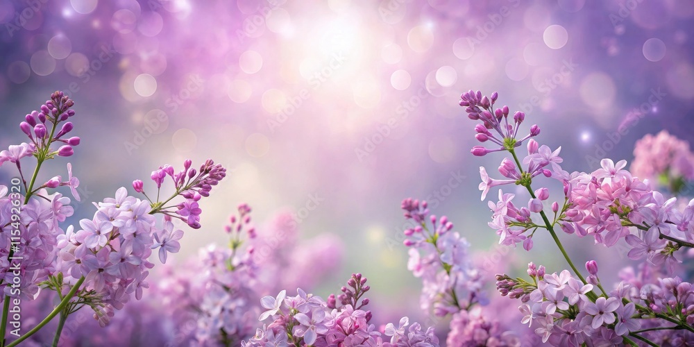 A Delicate Symphony of Springtime Lilacs in a Soft, Dreamy Purple Haze A Delicate Symphony of Springtime Lilacs in a Soft, Dreamy Purple Haze