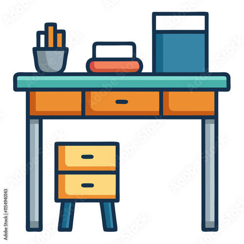 desk icon design