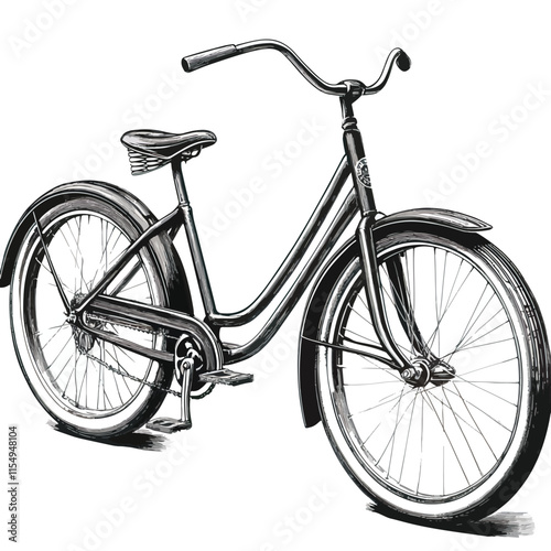 bike clip art, clip art concept 