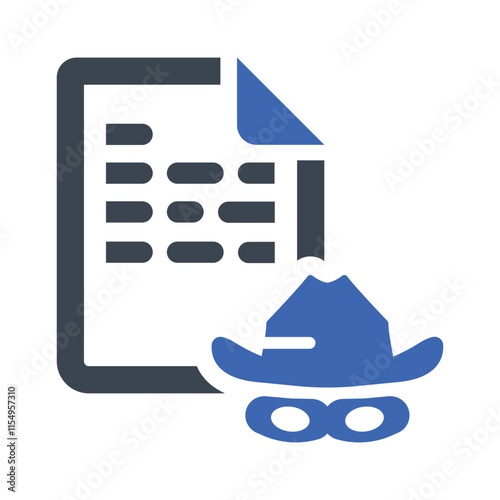 Data hacker icon
