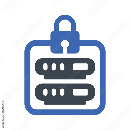 Database lock icon