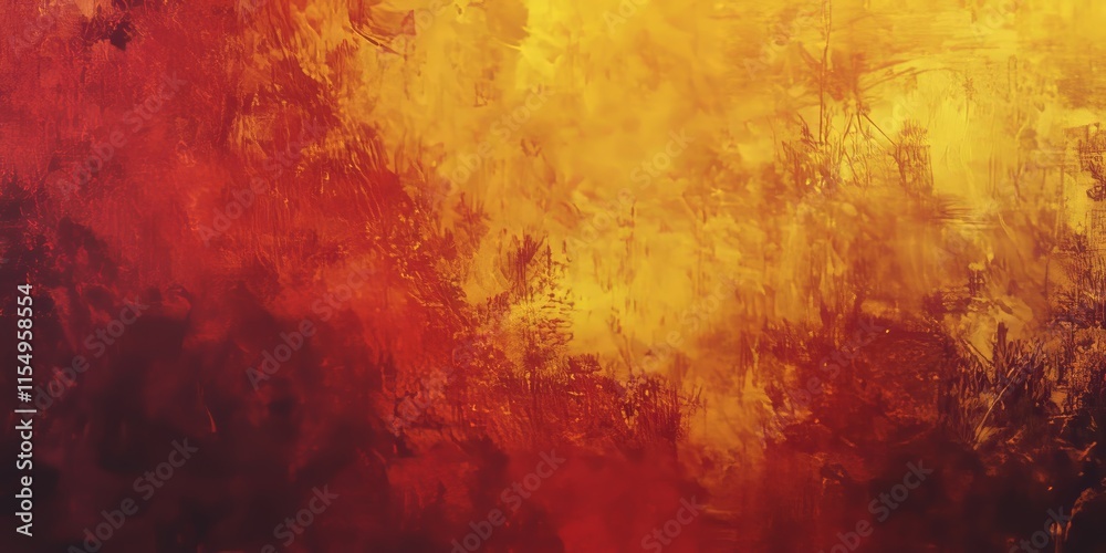 A textured backdrop in shades of yellow and crimson, showcasing a creative brushstroke design with a grunge effect. This vivid background is both yellow and crimson. A textured backdrop in shades of yellow and crimson, showcasing a creative brushstroke design with a grunge effect. This vivid background is both yellow and crimson.