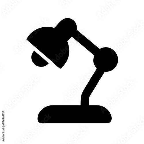 desk lamp icon design