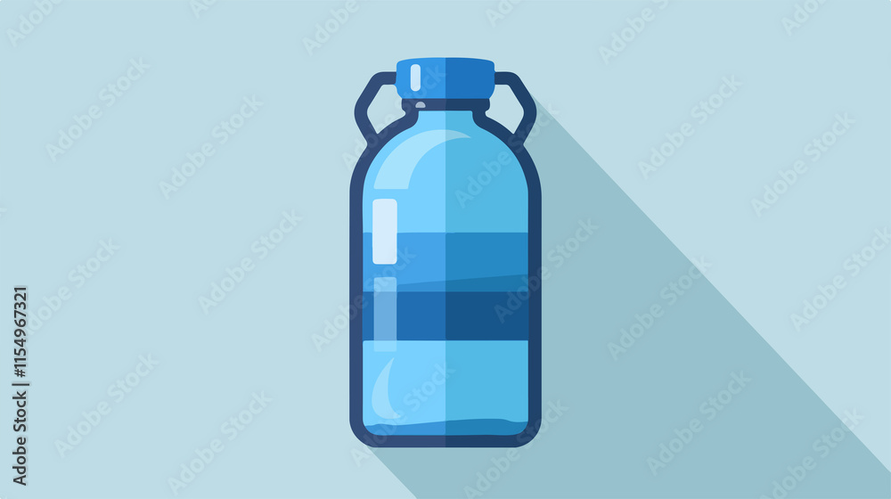 Obraz premium Modern & Stylish Water Container Icon Vector Illustration