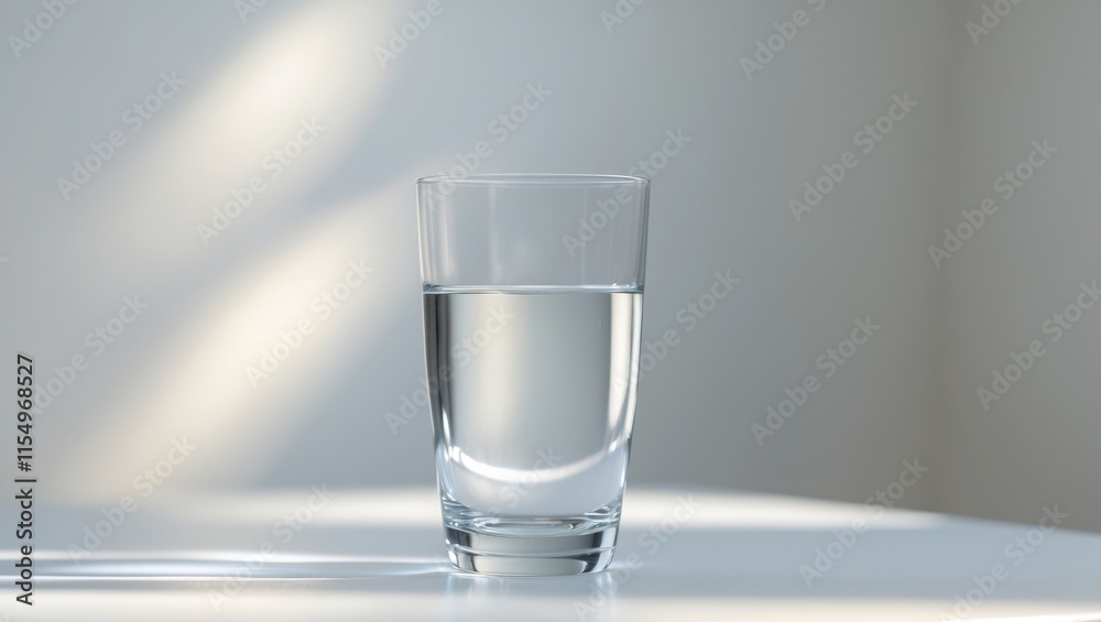 there is a glass of water sitting on a table there is a glass of water sitting on a table