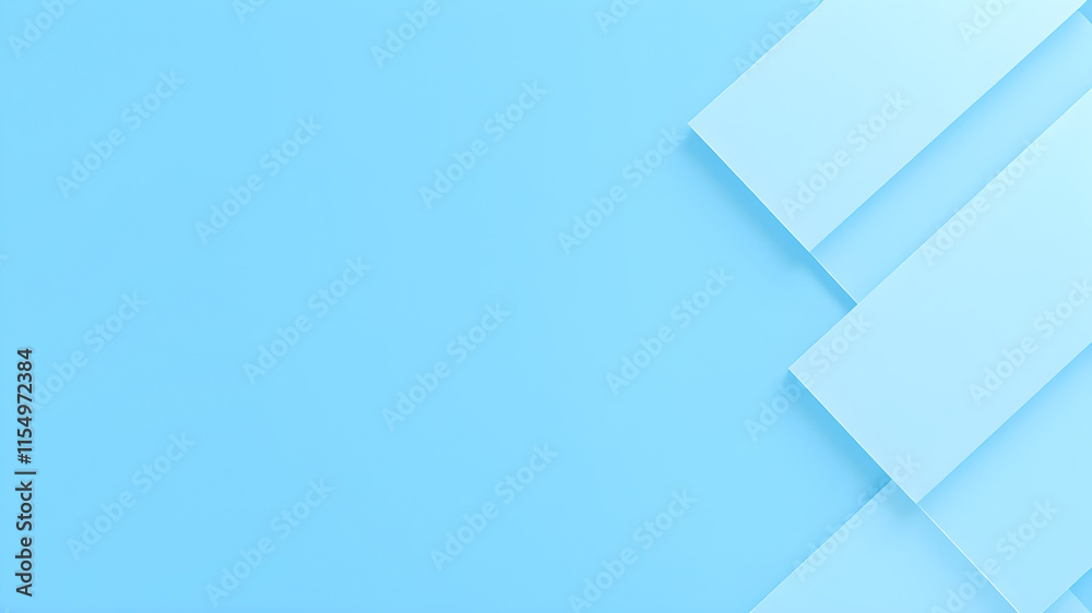 A minimalist abstract image featuring a light blue background with overlapping rectangular shapes in a lighter shade of blue, creating a sense of depth and dimension. A minimalist abstract image featuring a light blue background with overlapping rectangular shapes in a lighter shade of blue, creating a sense of depth and dimension.