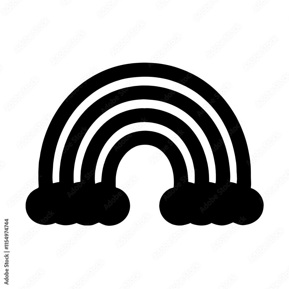 Double rainbow SVG on a transparent background Double rainbow SVG on a transparent background