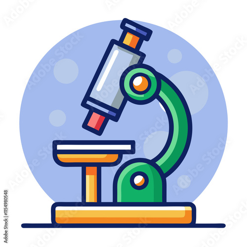 microscope icon design photo