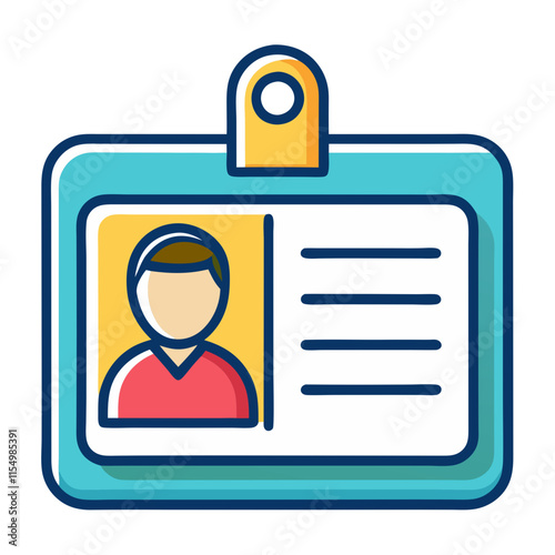 id-card icon design