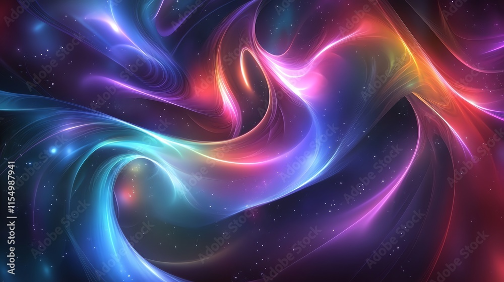 dynamic abstract background with bold neon color dynamic abstract background with bold neon color