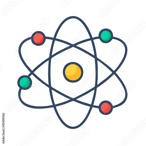 atom icon design