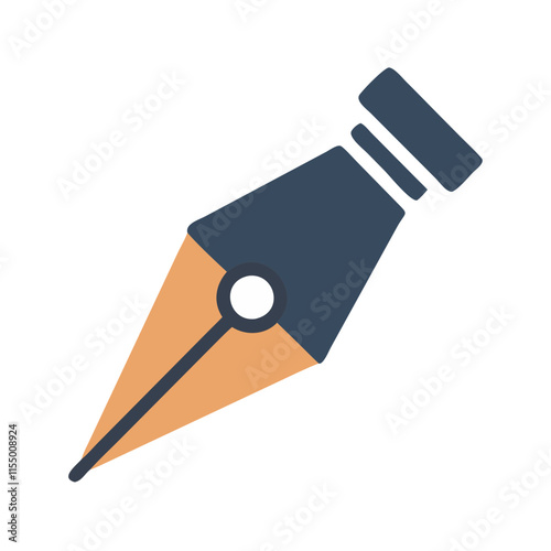 fountain pen icon design