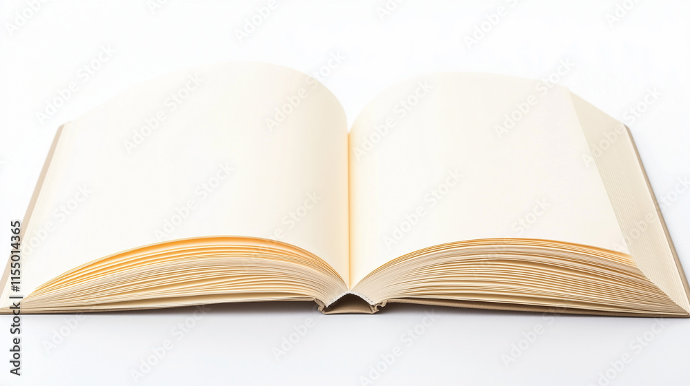 Open Book, Blank Pages Open Book, Blank Pages