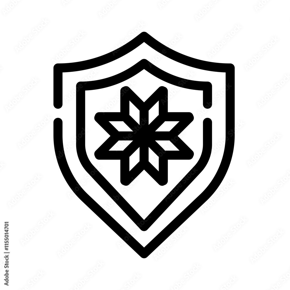 Icon Cold Protection With Style Outline