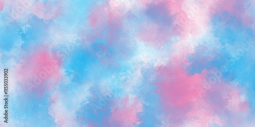 multicolor pastel rainbow gradient colors watercolor grunge texture, abstract colorful mixed color soft watercolor background, Watercolor paper texture background with cloudy stains and splashes.